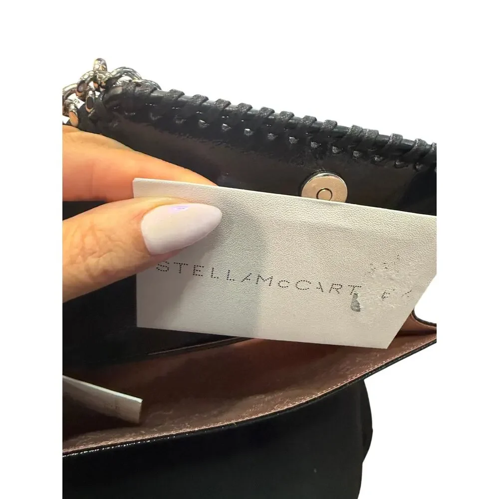 Stella McCartney Falabella Wallet on Chain*Shiny Vegan Leather $825 Retail
